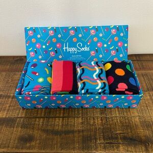 Happy Socks Gift Set, 4 Pack Multi-Color